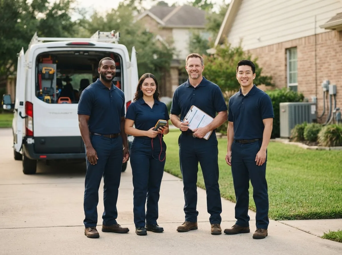Certified HVAC technician near Newport, MI